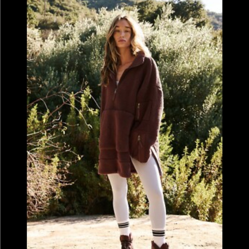 Free people viewpoint Sherpa mountain jacket